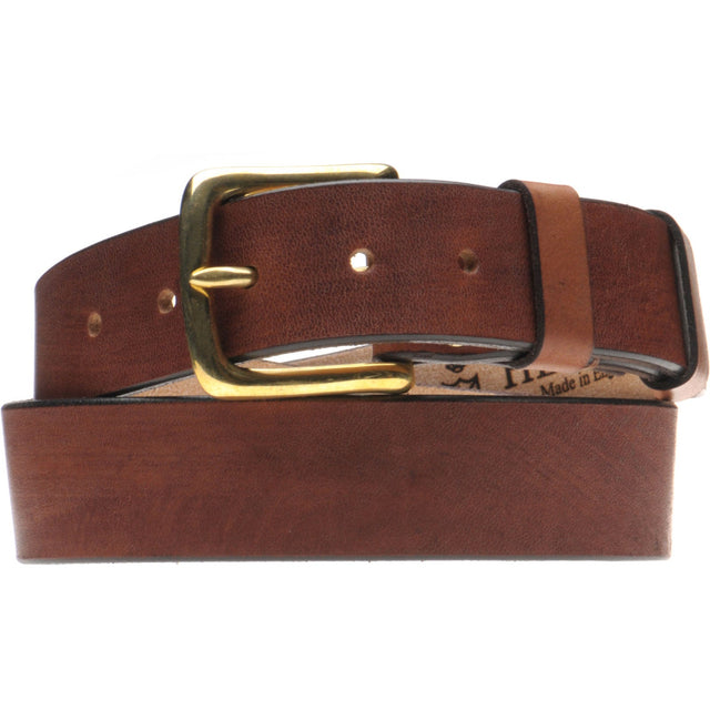 Herring Oak Bark Devon Belt in brown