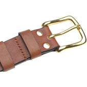 Herring Oak Bark Devon Belt in brown