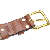 Herring Oak Bark Devon Belt in brown