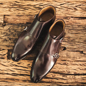 Herring Orwell mens boots in brown calf