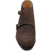 Herring Orwell mens boots in brown suede