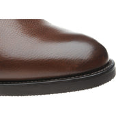Herring Oslo (Warm Lined) mens rubber-soled Chukka boots in brown calf