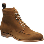 Herring Pocklington mens boots in taupe suede
