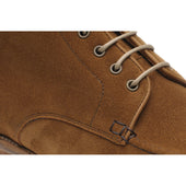 Herring Pocklington mens boots in taupe suede