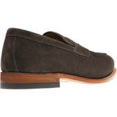 Herring Riverford mens loafers in brown suede