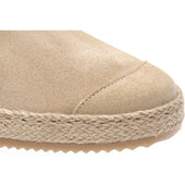 Herring Sanremo Espadrilles mens rubber-soled in biscuit suede