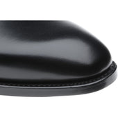 Herring Shakespeare mens double monk shoes in black calf (second)