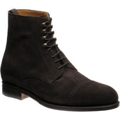 Herring Shelby mens boots in brown suede