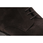 Herring Shelby mens boots in brown suede
