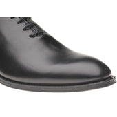 Herring Shrewsbury mens hybrid-soled Oxfords in black calf