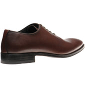 Herring Shrewsbury mens hybrid-soled Oxfords in dark brown calf