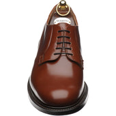 Herring Slaney mens Derby shoes in santalum brown polished