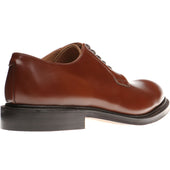 Herring Slaney mens Derby shoes in santalum brown polished