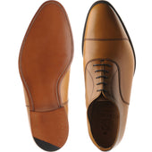 Herring Sligo mens Oxfords in tan grain calf
