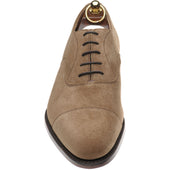 Herring Sligo mens Oxfords in taupe suede