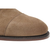 Herring Sligo mens Oxfords in taupe suede