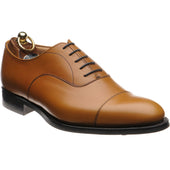 Herring Sligo Rubber mens rubber-soled Oxfords in tan grain calf