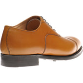 Herring Sligo Rubber mens rubber-soled Oxfords in tan grain calf