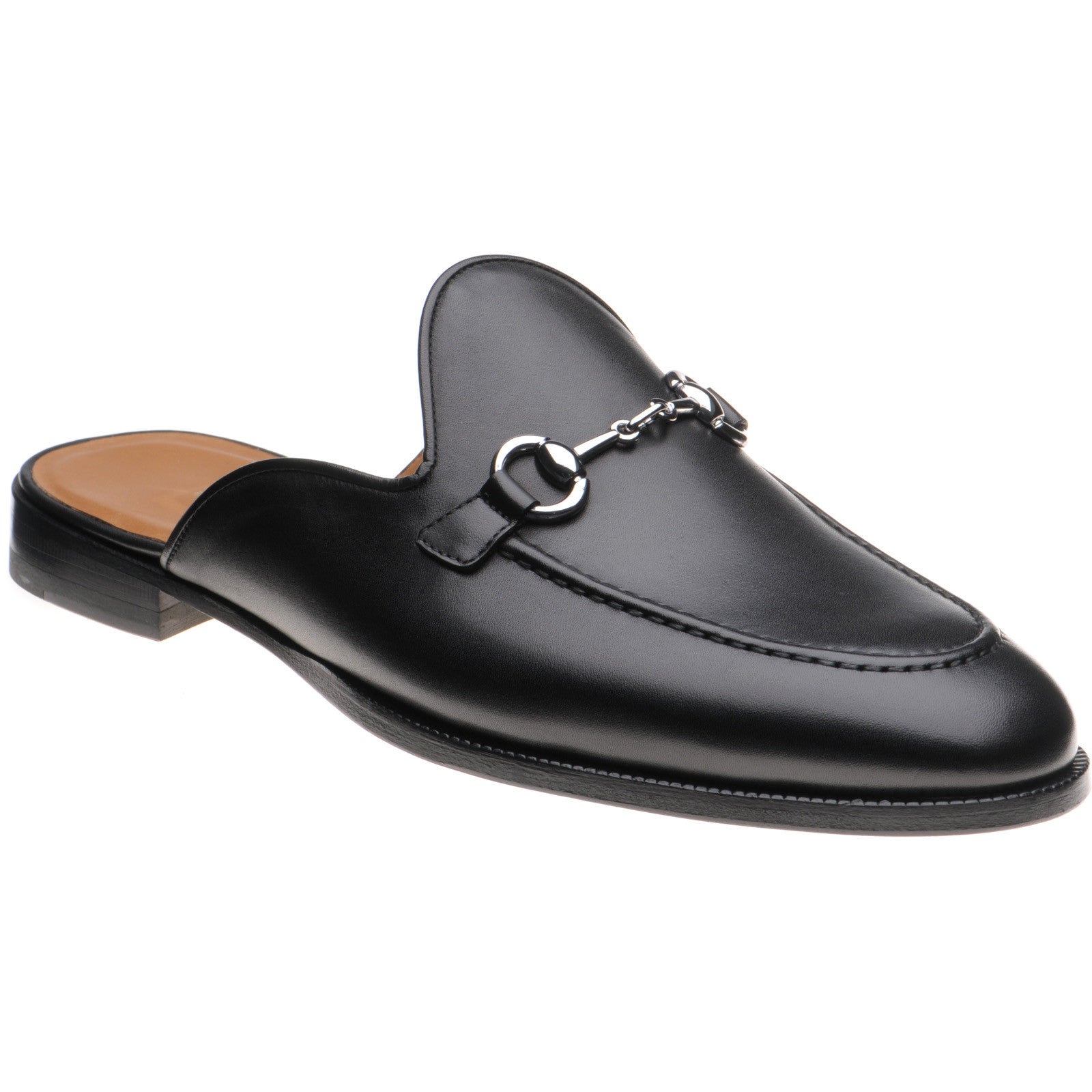 Herring Snaff II mens loafers in black calf