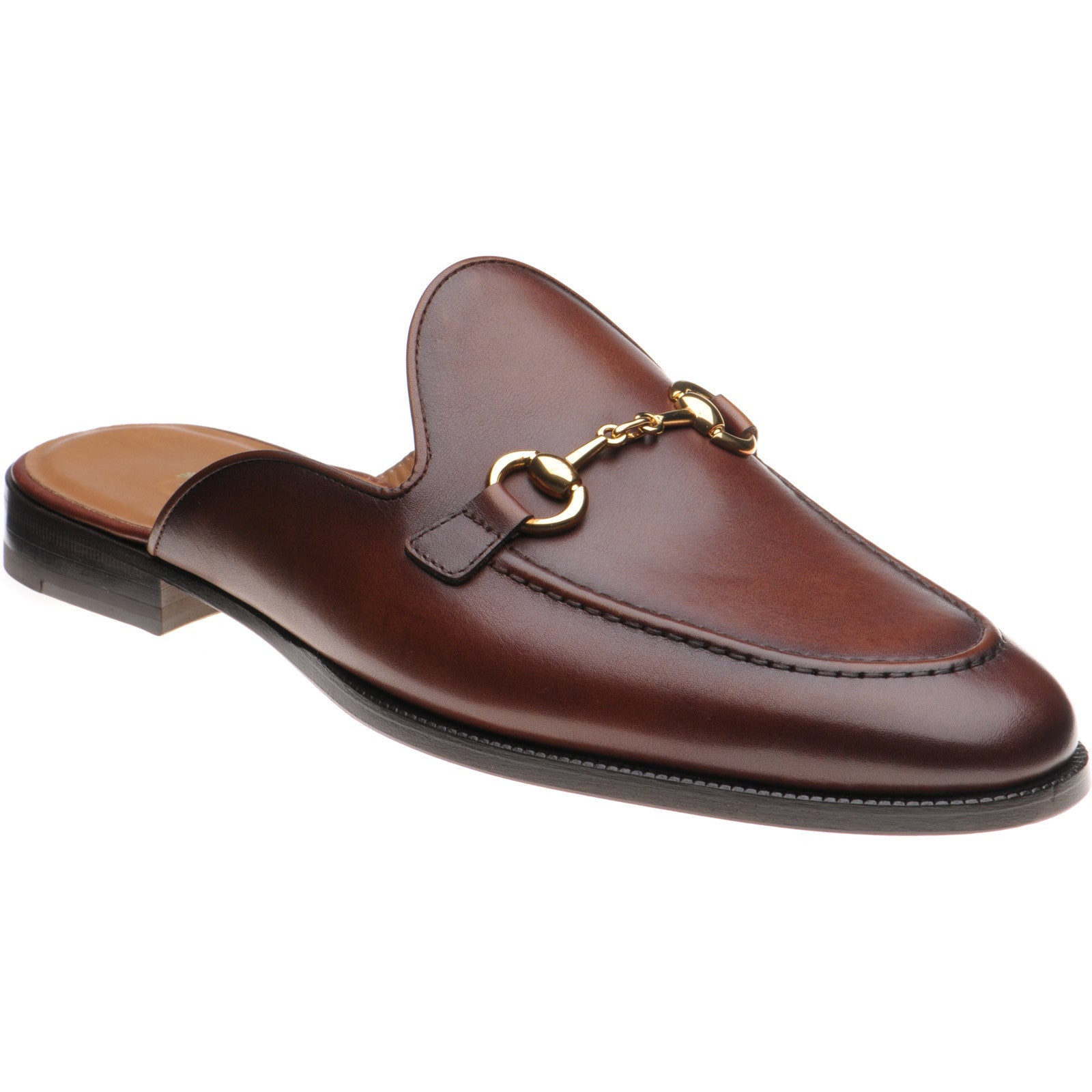 Herring Snaff II mens loafers in conker calf