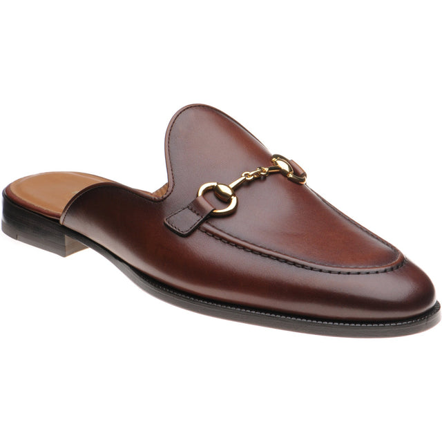 Herring Snaff II mens loafers in conker calf