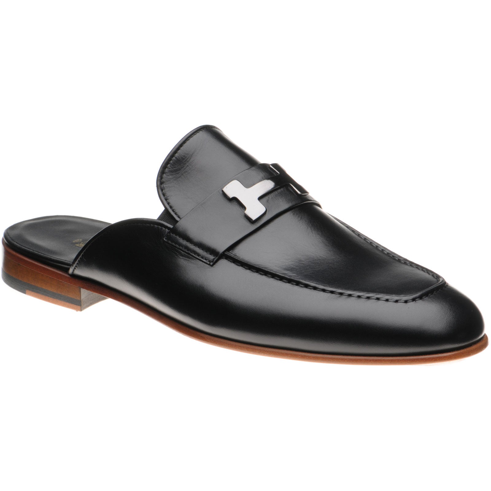 Herring Snaff mens loafers in black calf