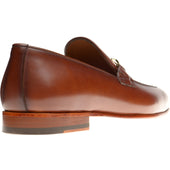 Herring Snaffle mens loafers in conker calf