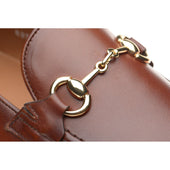 Herring Snaffle mens loafers in conker calf