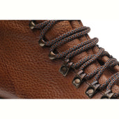 Herring Staverley mens rubber-soled boots in tan grain