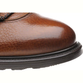 Herring Staverley mens rubber-soled boots in tan grain