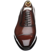 Herring Sussex mens Oxfords in dark brown calf