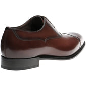 Herring Sussex mens Oxfords in dark brown calf