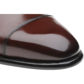 Herring Sussex mens Oxfords in dark brown calf