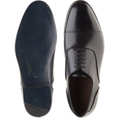 Herring Sutherland mens Oxfords in black calf