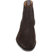 Herring Taverner mens Chelsea boots in brown suede