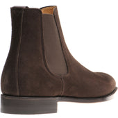 Herring Taverner mens Chelsea boots in brown suede