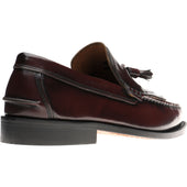 Herring Terni II mens hybrid-soled tasselled loafers in burgundy polished