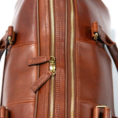 Herring Thurlestone Holdall in dark chestnut