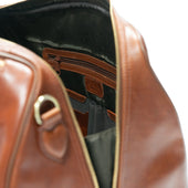 Herring Thurlestone Holdall in dark chestnut