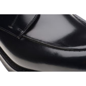 Herring Toulon mens rubber-soled boots in black polished