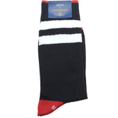 Herring Track Sock in dark navy
