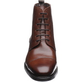 Herring Tregony (Warm Lined) mens rubber-soled boots in brown grain