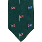 Herring Union Jack Tie in green