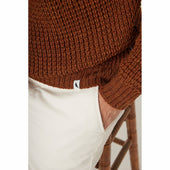 Herring Waffle Jumper by Peregrine in cinnamon