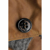Herring Warm Lined Teddy Jacket by Peregrine in mustard
