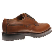 Herring Wasdale II mens rubber-soled Derby shoes in cognac horween
