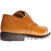 Herring Westport mens rubber-soled Derby shoes in tan grain calf