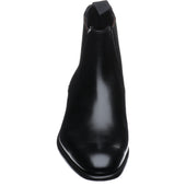 Herring Wilson mens Chelsea boots in black calf