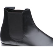 Herring Wilson mens Chelsea boots in black calf