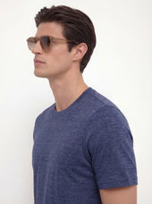 Linen T Shirt Made In Italy